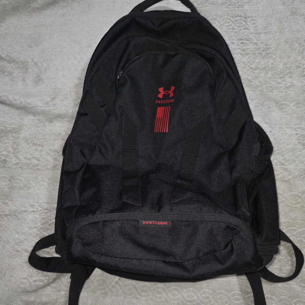 Under Armour Freedom Black and Red Backpack